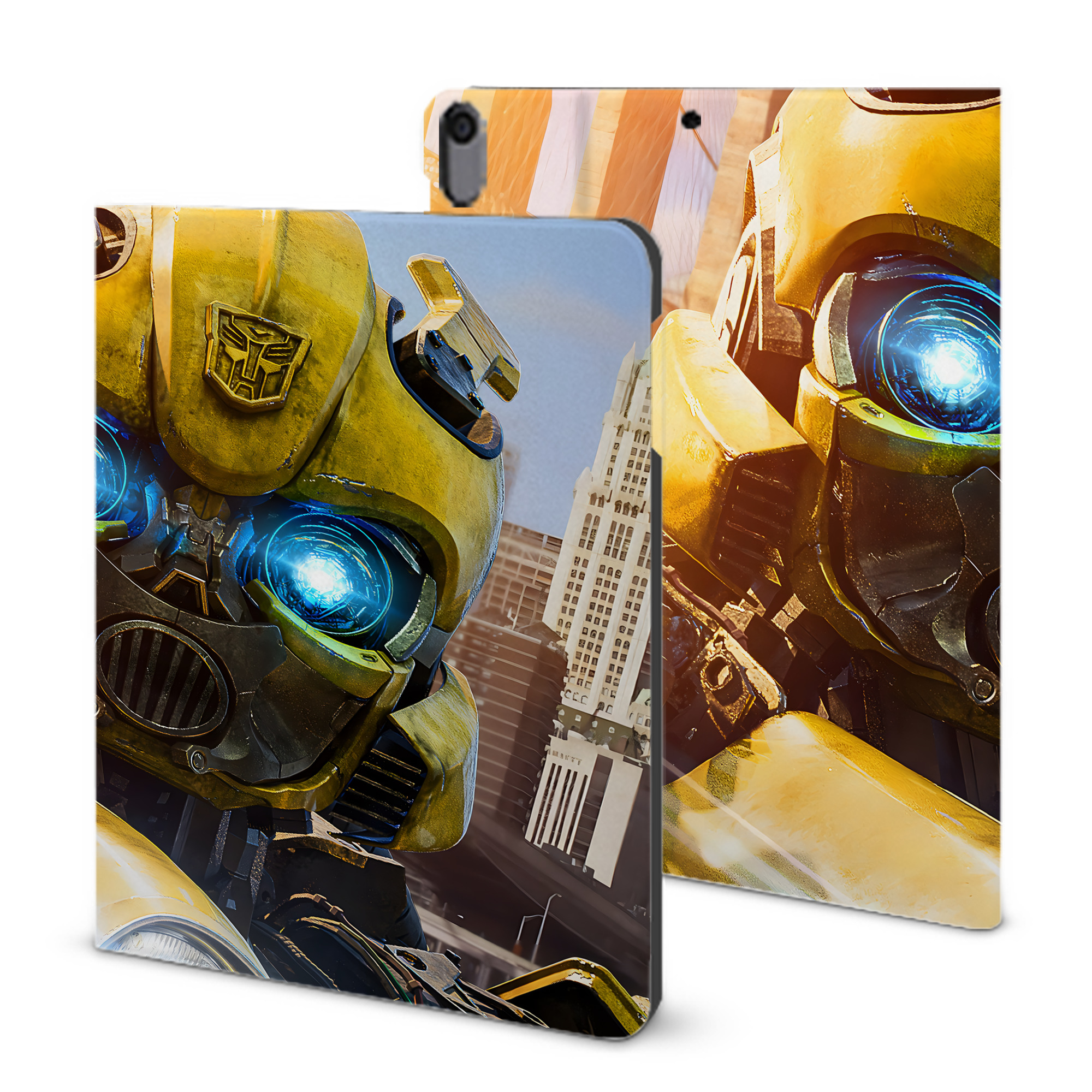 （画像用） Transformers トランスフォーマー IPad ケース ブック型 PUレザー TPU 耐衝撃 軽量 薄型 ペン収納なし 全面保護 IPad 各モデル対応